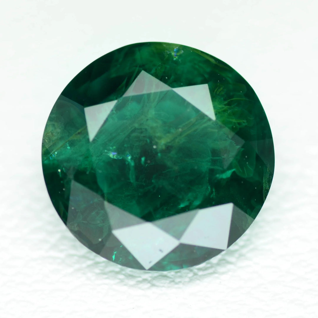 Lab Grown Emerald - Round Cut