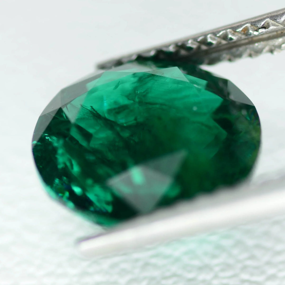 Lab Grown Emerald - Round Cut