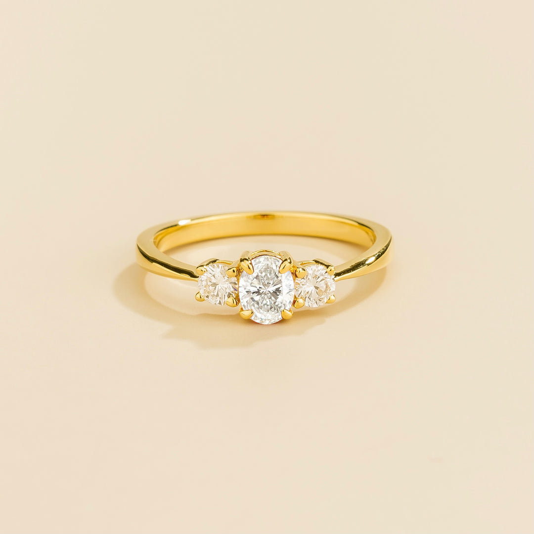 Boble gold ring set with Diamonds - price update required