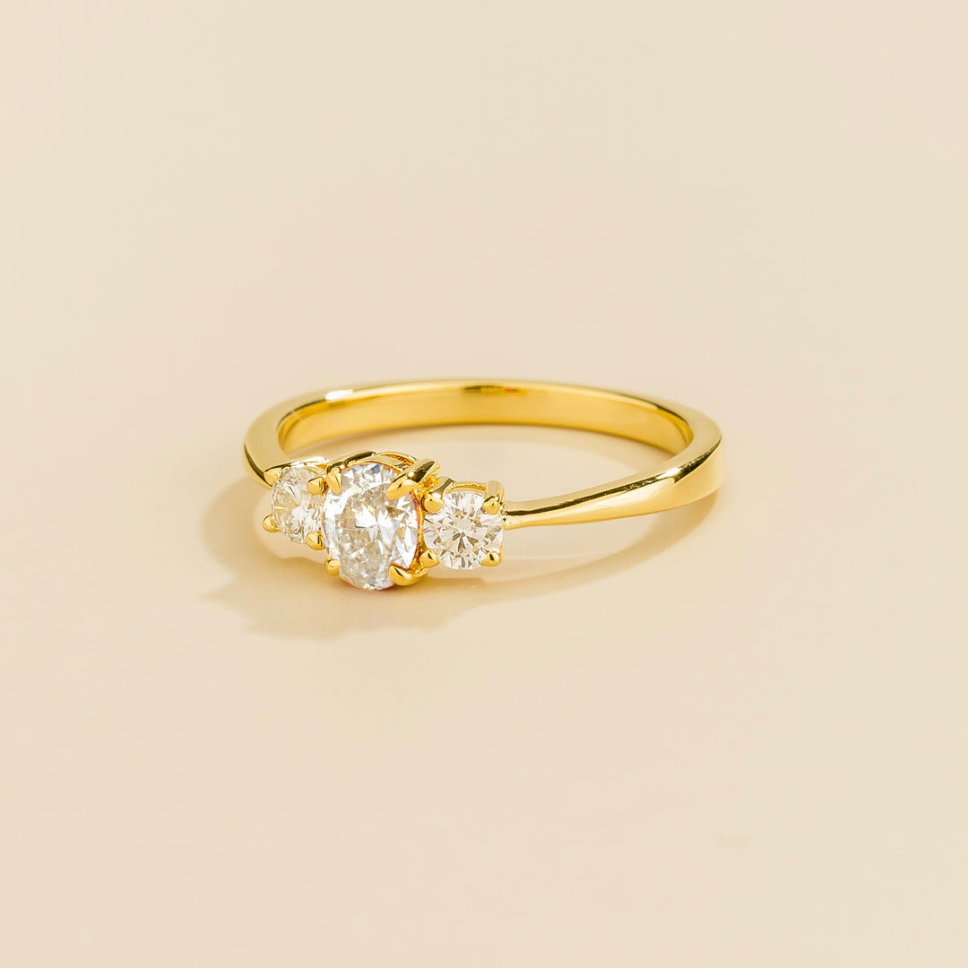 Boble gold ring set with Diamonds - price update required