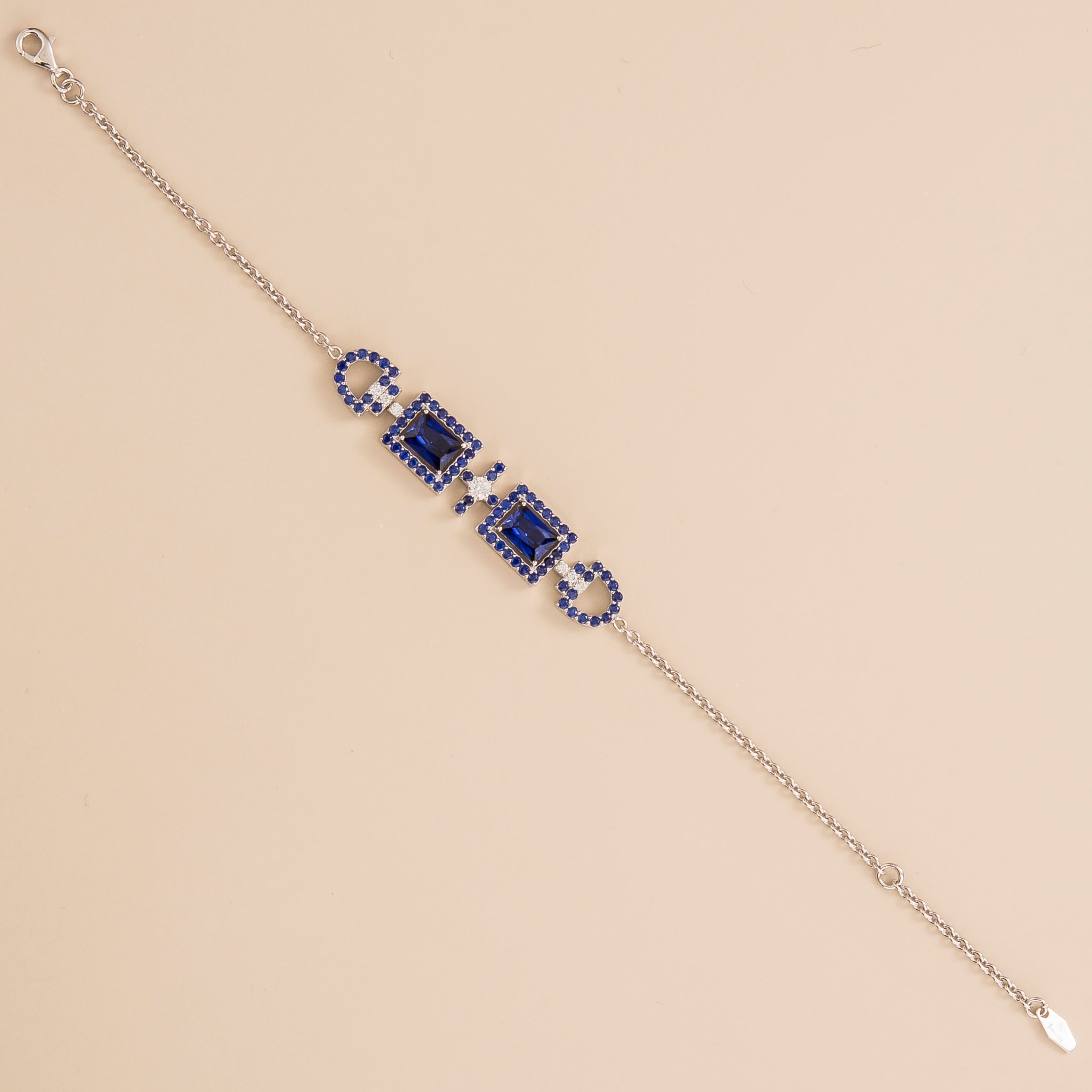 Sapphire bracelet uk clearance