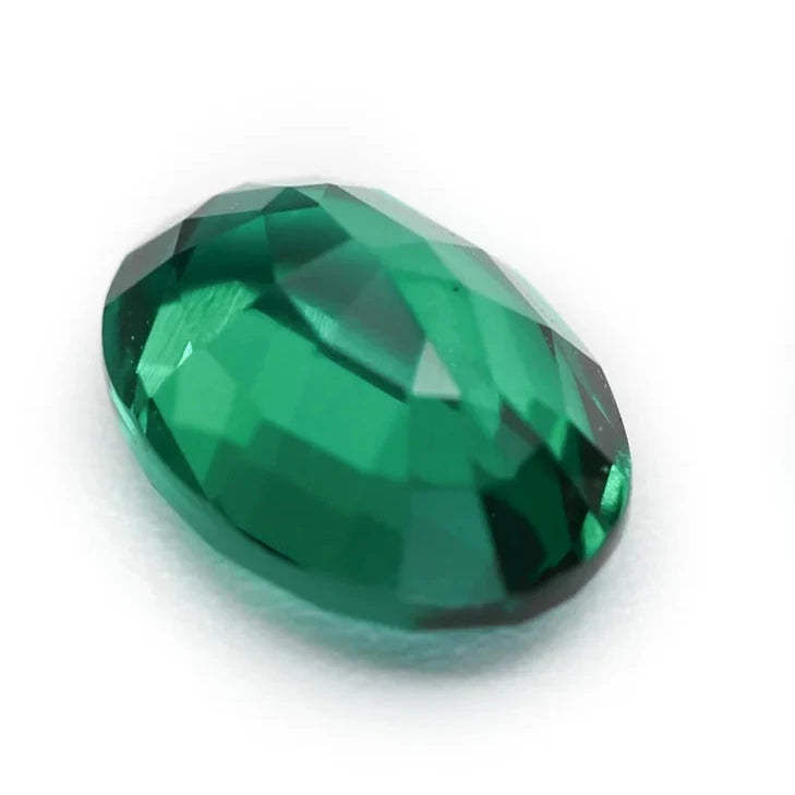 Lab Grown Emerald - Oval Cut