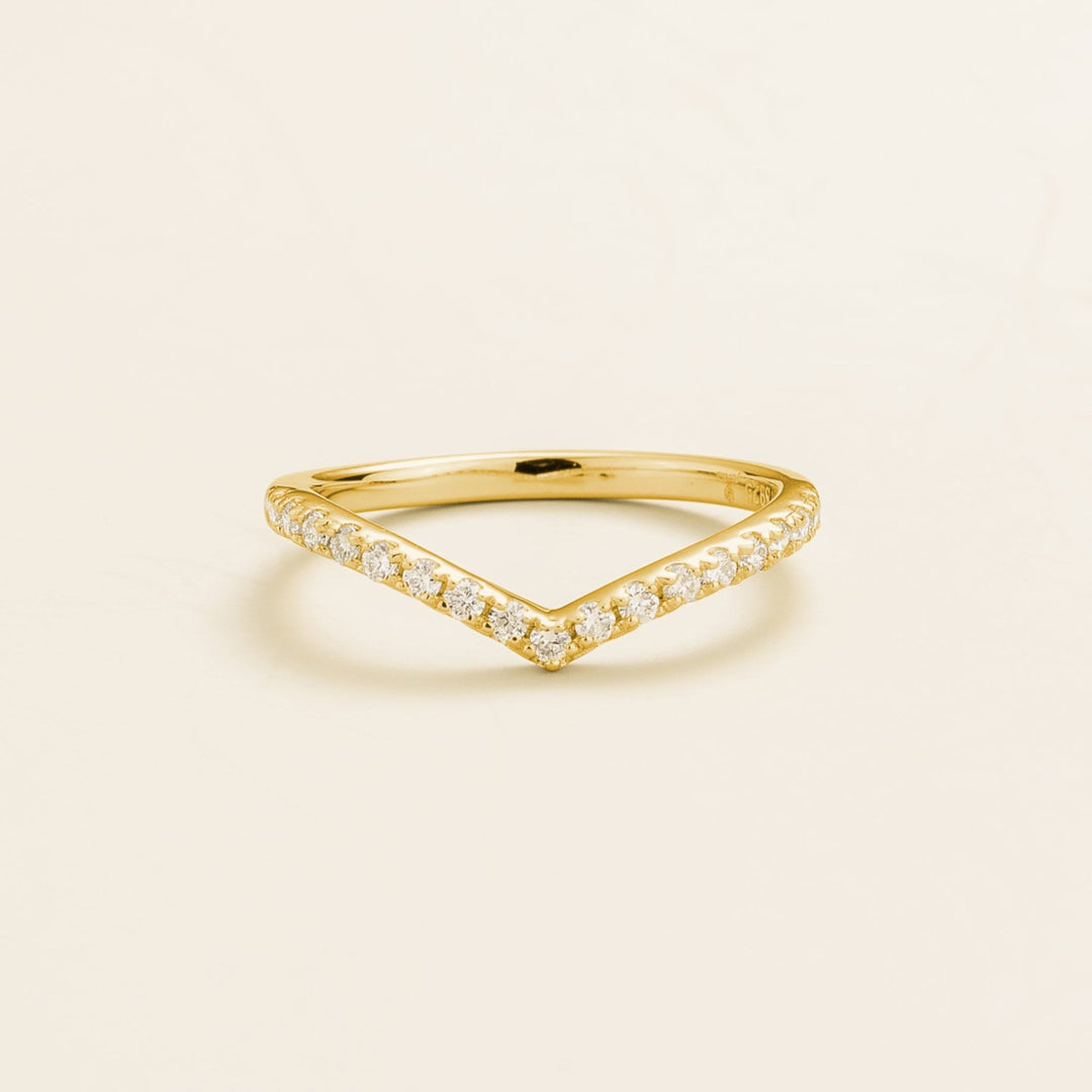 Kasso Gold Ring Set With Diamond