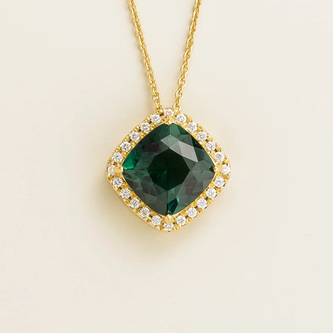 Emerald Earrings Juvetti Jewellery London Pude Gold Necklace Emerald and Diamond