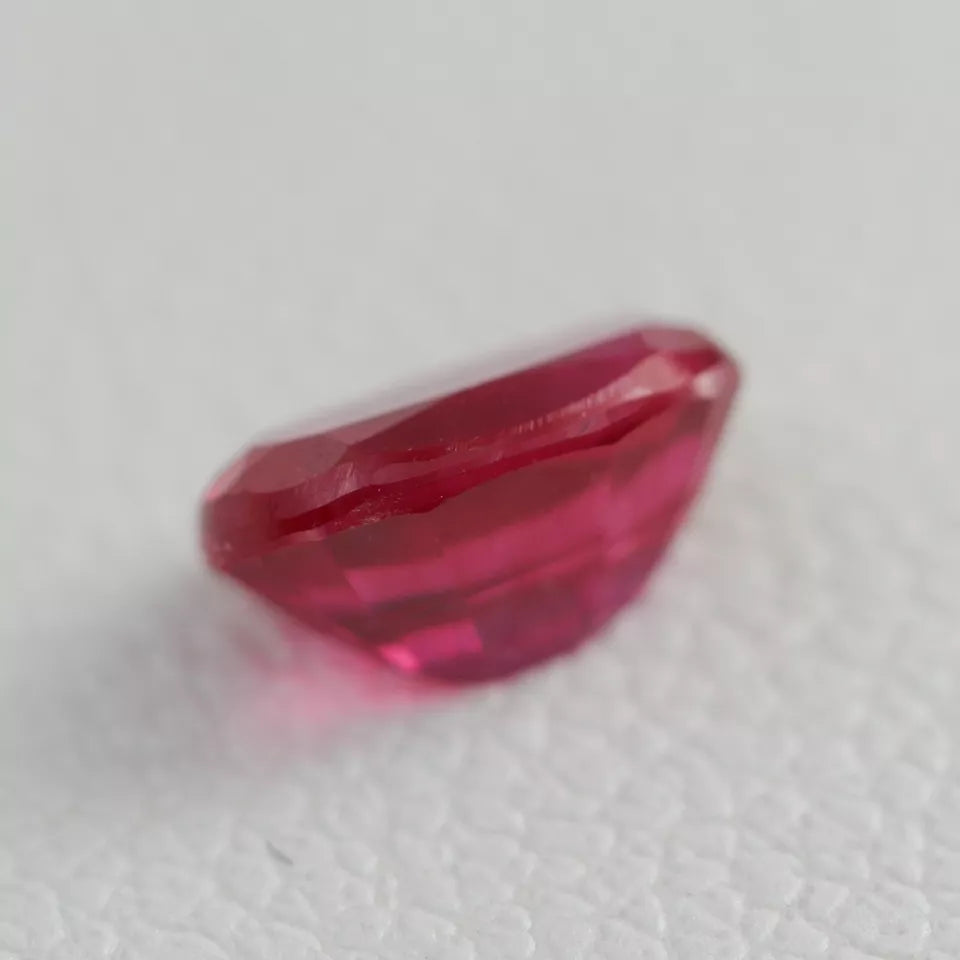 Lab Grown Ruby - Oval Cut